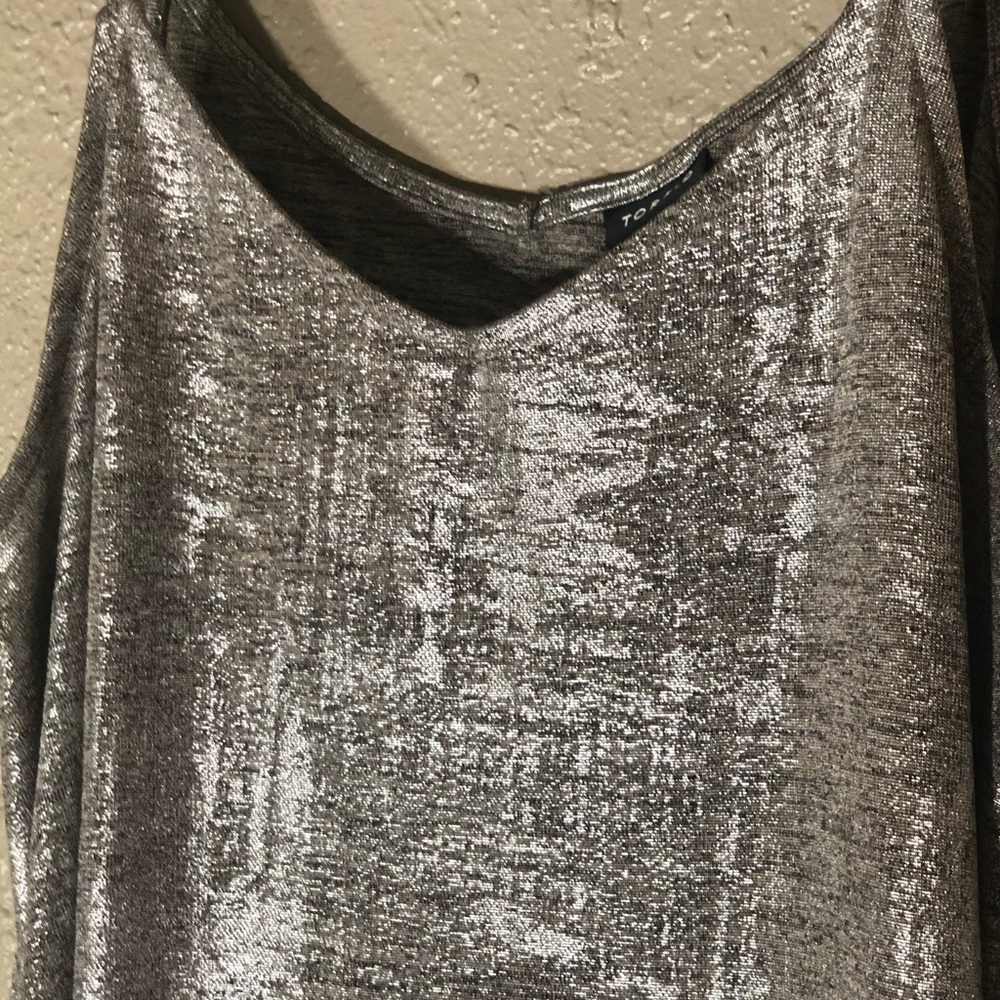 Sexy silver tank - plus 2x - Picture 2 of 4